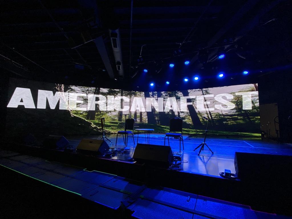 Mainstage at Cannery Hall during AmericanaFest on Sept. 17, 2024. (Photo by Bailey Brantingham)