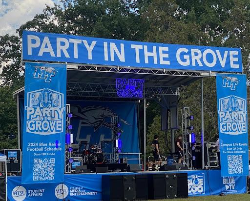 A new tradition: Pregame partiers groove in Walnut Grove