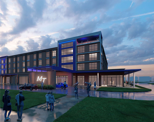 Sila Developments plan for what the hotel on MTSU's campus will look like. (Photo courtesy of Sila Developments)