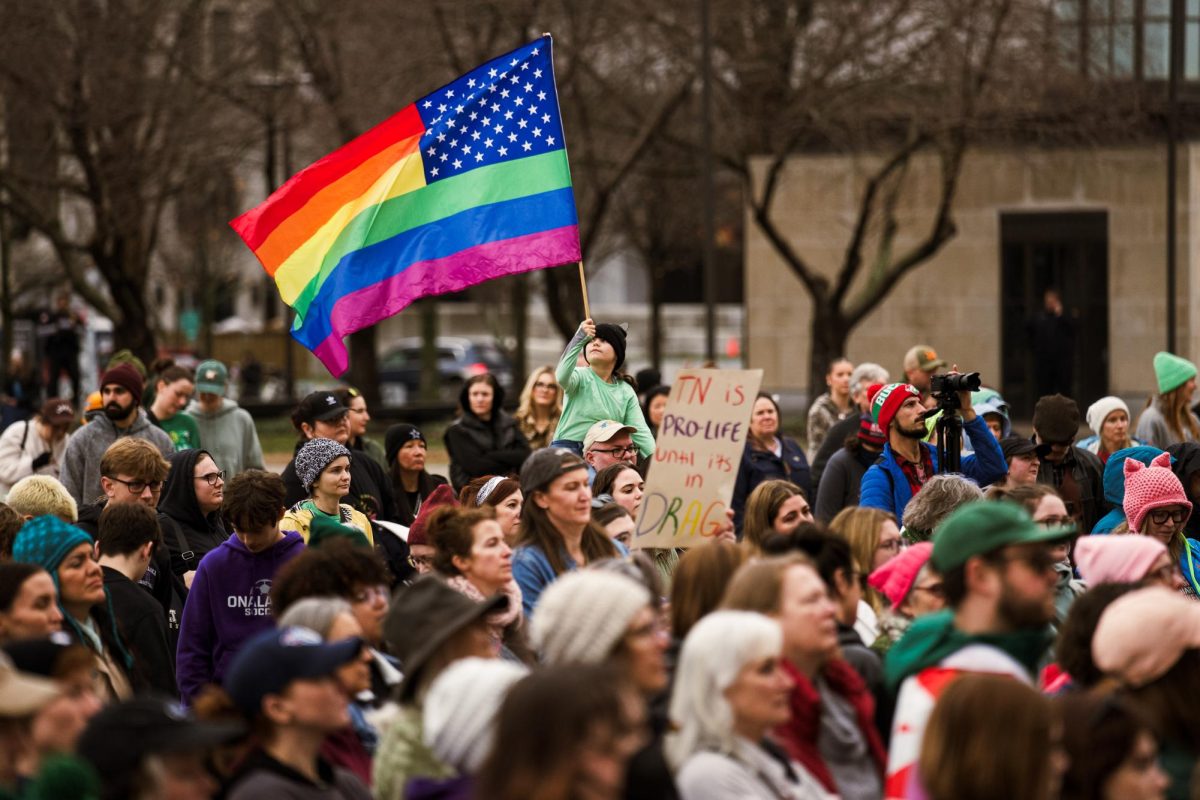 A look at the crowd, event and performers at 2025 People's March in Nashville, Tennessee on Jan. 18, 2025.