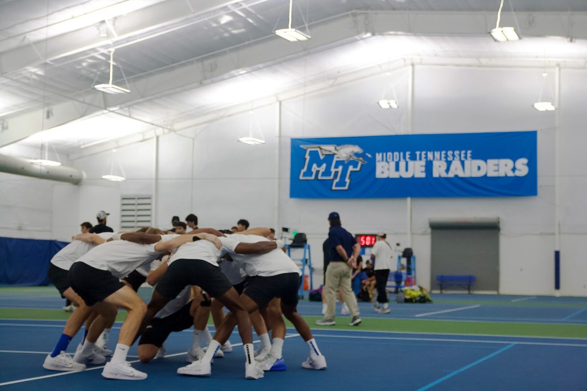 The best photos from the Blue Raiders' loss to the Commodores.