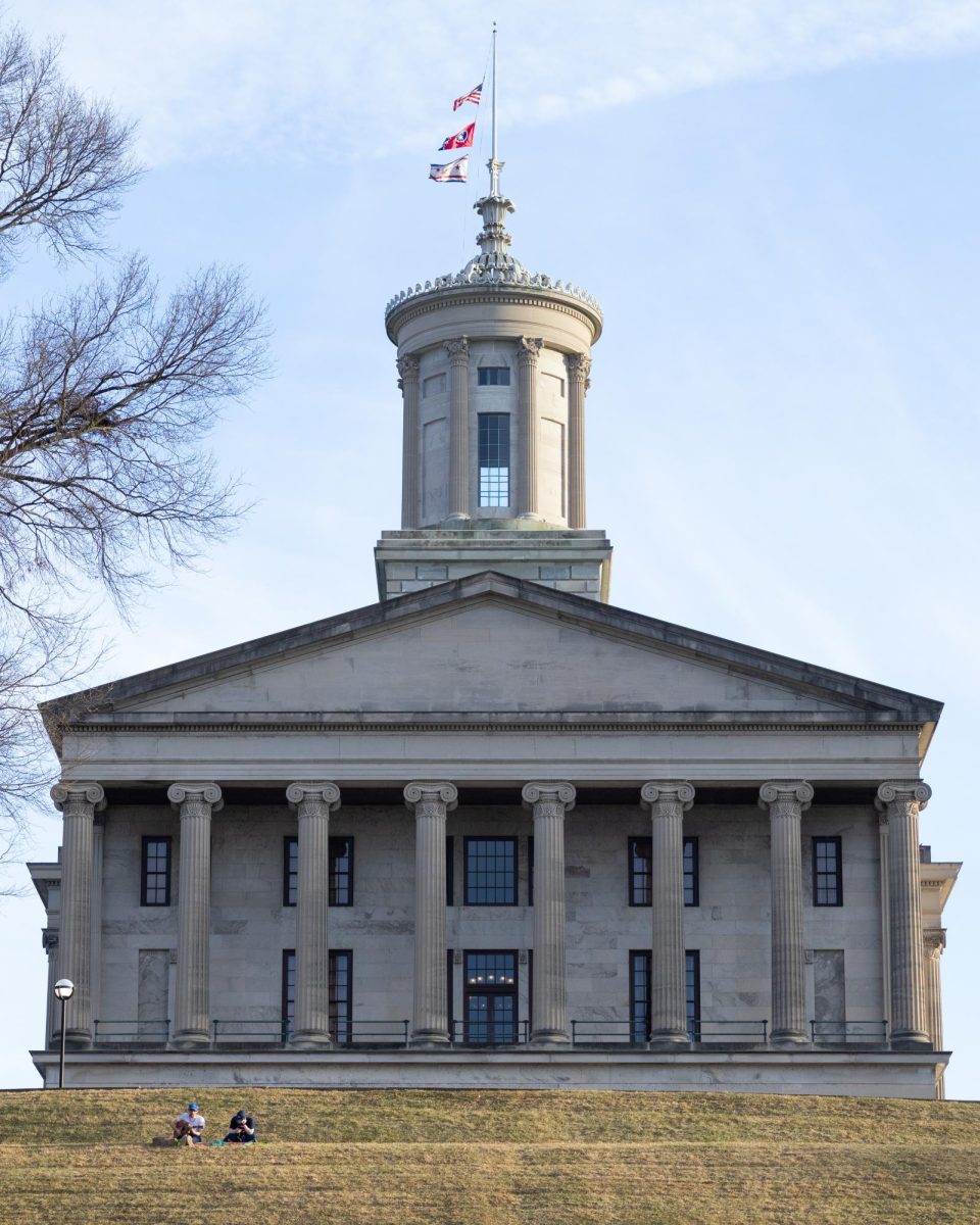 The Tennessee State Capitol is located in Nashville, Tennessee. (photo by Samuel McIntyre)