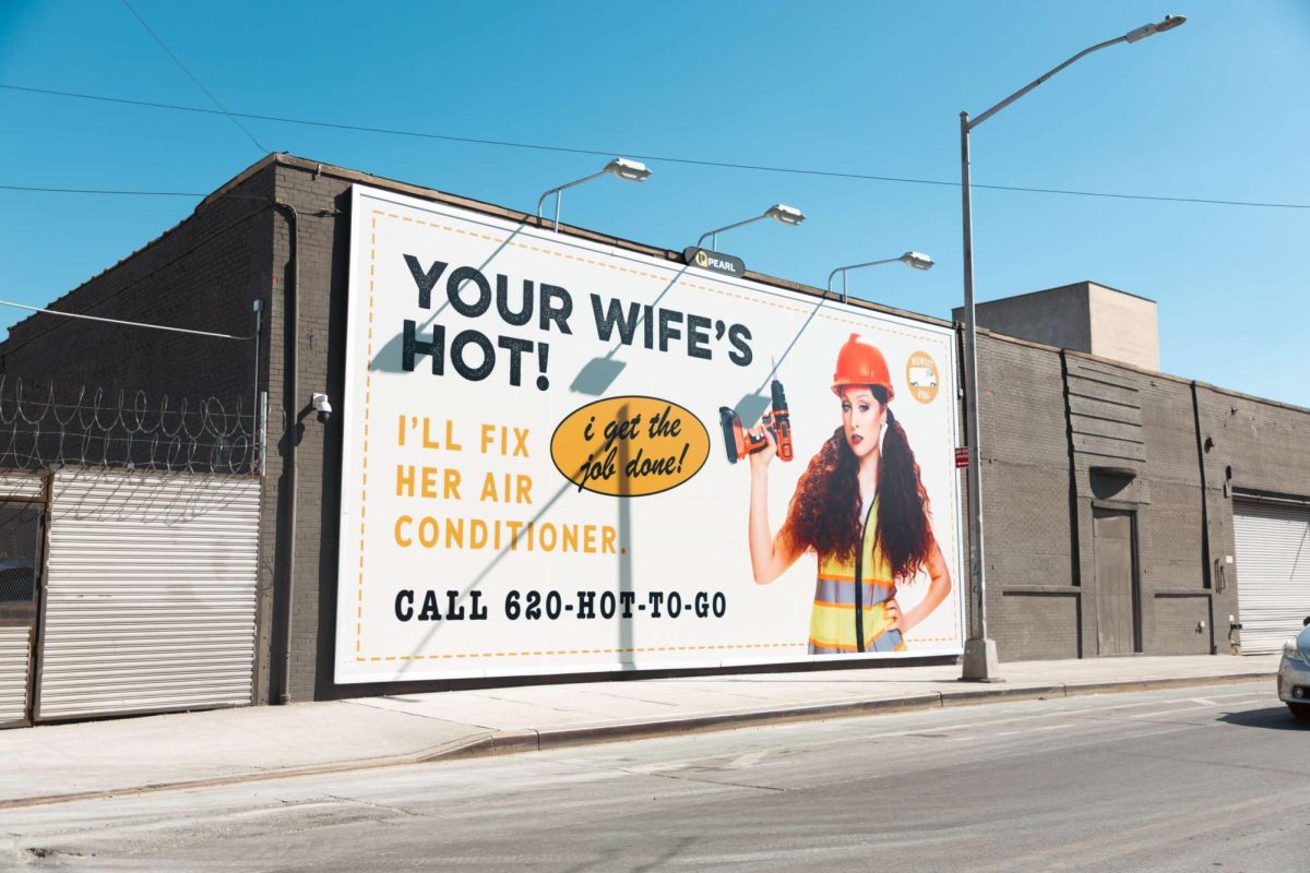 A Brooklyn billboard advertises Chappell Roan's new single, "The Giver."

Photo by Andrew Angel, courtesy of Universal Music