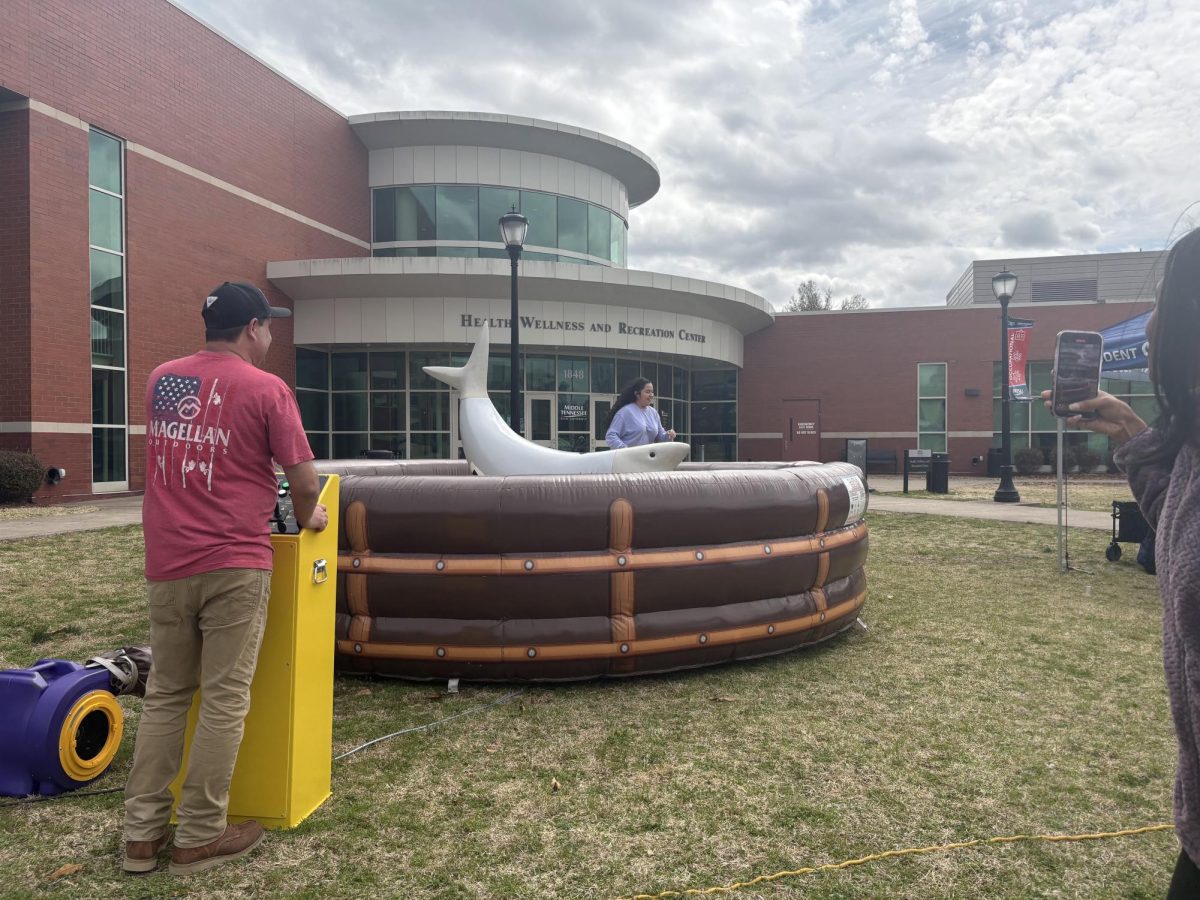 The MTSU Student Government Association hosted an MTV-inspired event at the campus recreation center on March 19, 2025. (Photo by Wren Bailey).