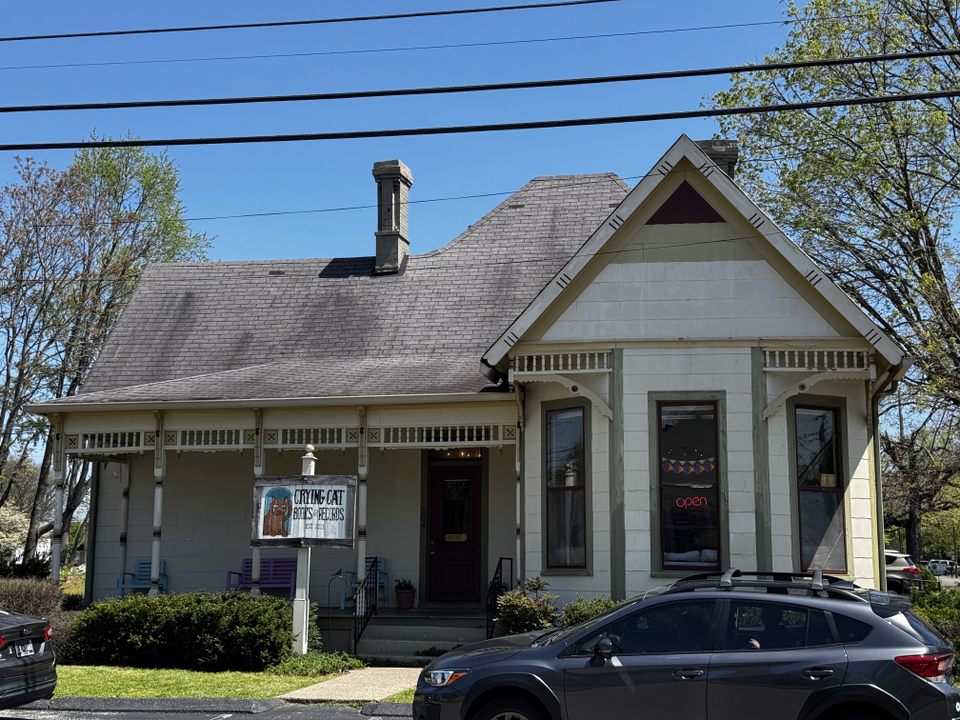 Crying Cat Books and Records in Murfreesboro, Tennessee.