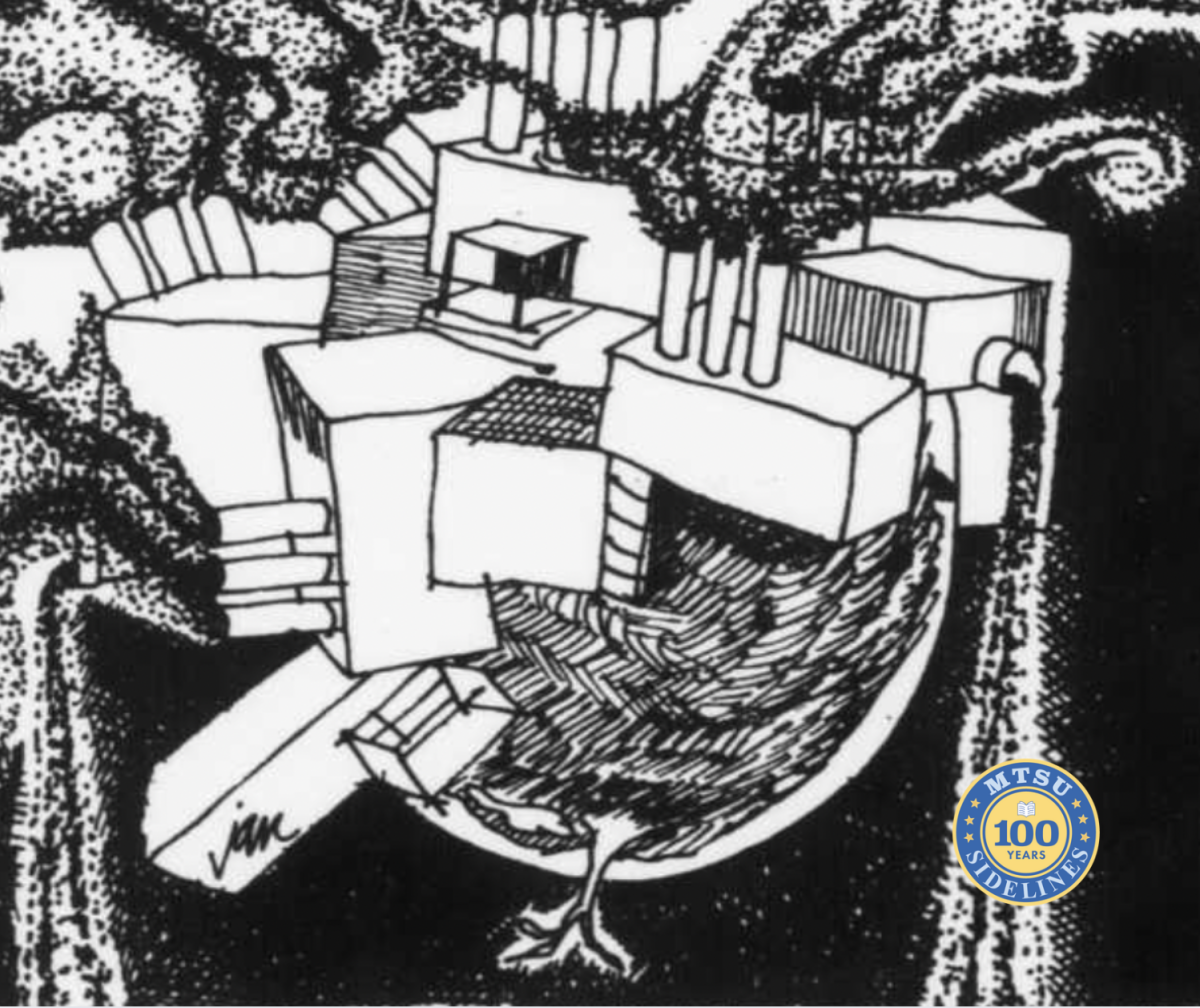Photo from January 8, 1970 edition of Sidelines. Artist unknown.