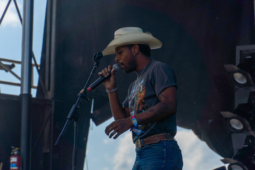 Angel White performs on the Gold Record Road Stage as Pilgrimage
Music & Cultural Festival on Saturday, Sept. 27, 2025