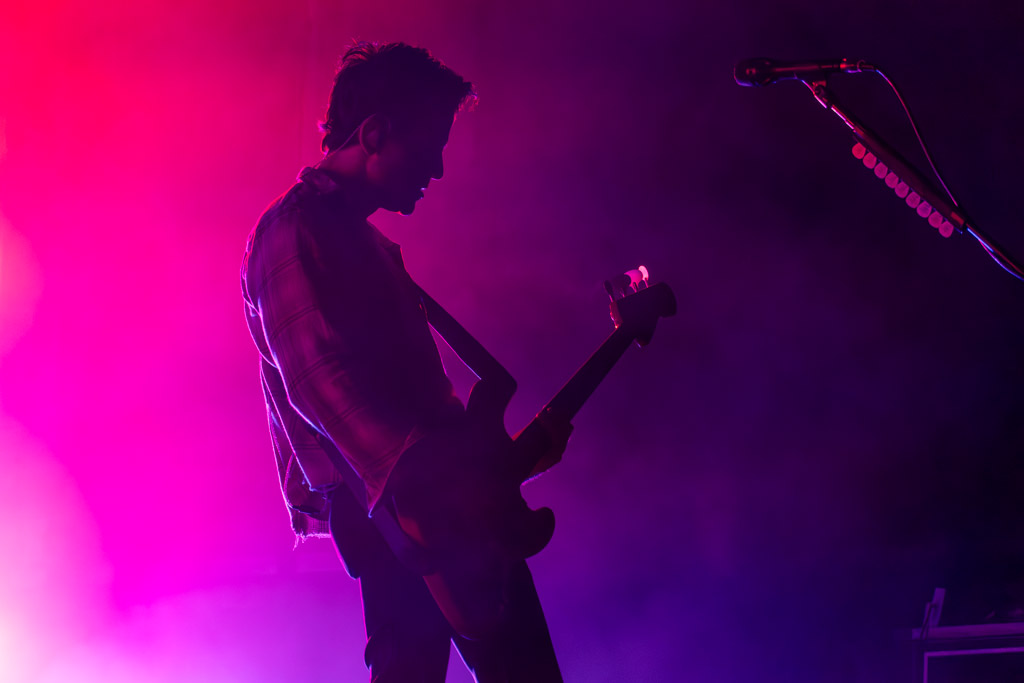 Jared Followill of Kings of Keon performs on the Midnight Sun
Stage at Pilgrimage Music & Cultural Festival on Saturday, Sept. 27, 2025, in
Franklin, Tennessee.