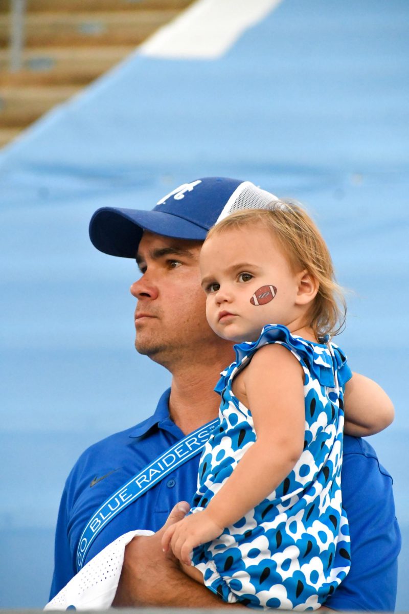 Fans look on during the game between MTSU and Marshall, at Floyd Stadium on Sept. 20, 2025.