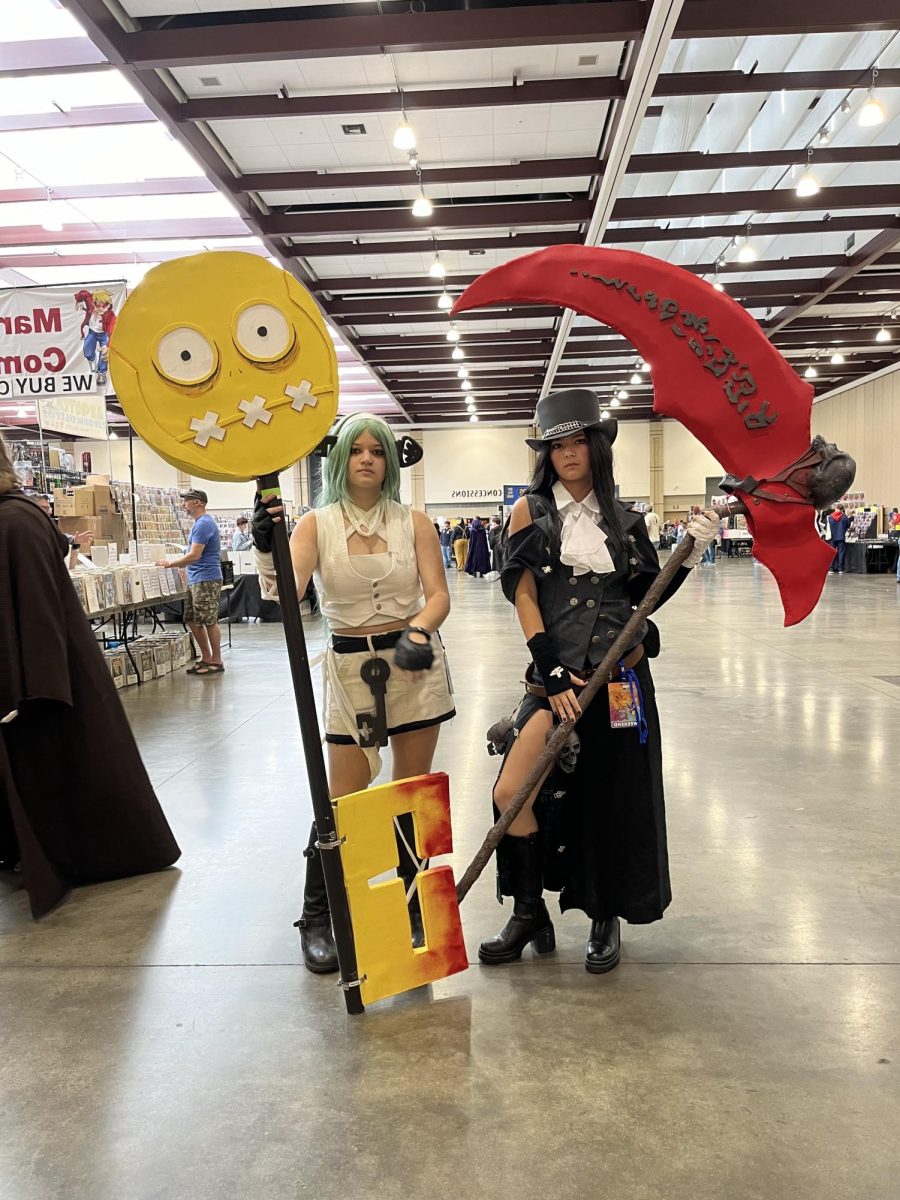 Lola Terranova and Lucy Terranova at the Chattanooga Comic Con con Sept. 28, 2025. 