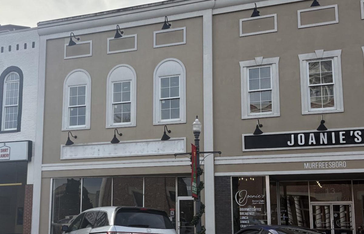 The former location of Red Bicycle Roasting Co. in Murfreesboro in November 2025.