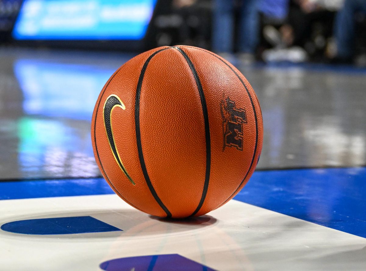 A Middle Tennessee basketball inside the Murphy Center on Jan. 4, 2026. 