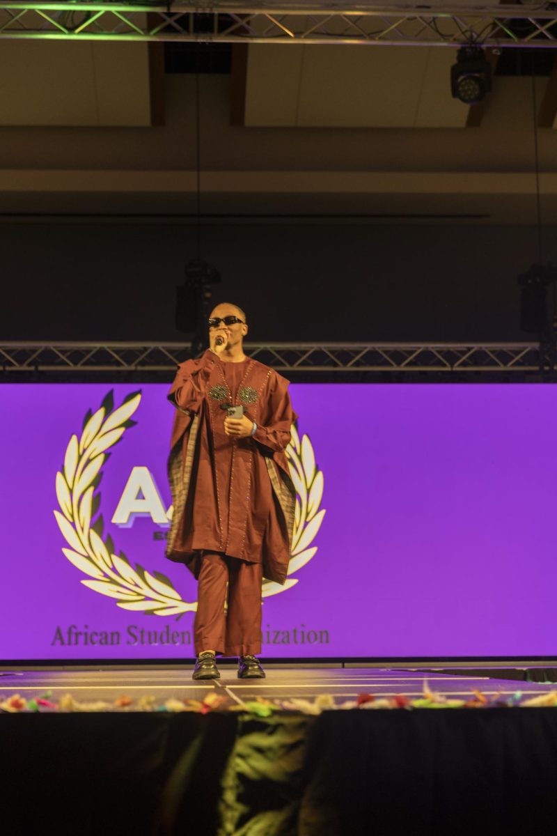 Joshua Gray, the Host at the ASO fashion show at MTSU on Feb. 13, 2026