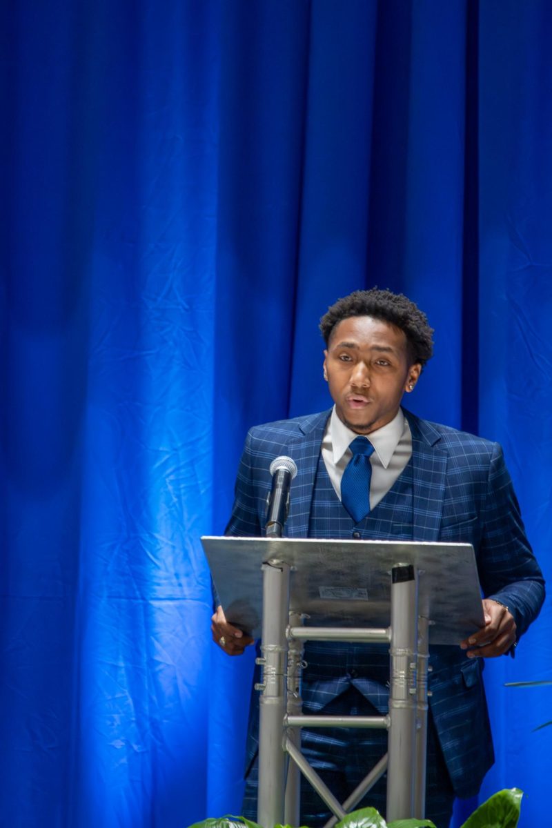 Photos from the presidential debate for the 95th MTSU SGA president and vice-president. 