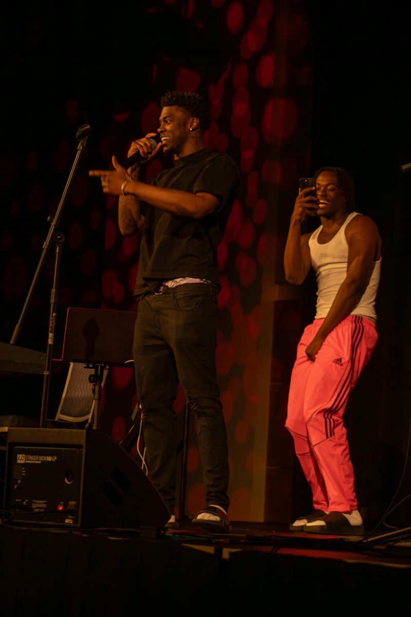 Kaso rapping at Showtime at the Apollo at Middle Tennessee State University on
Feb. 20, 2026.