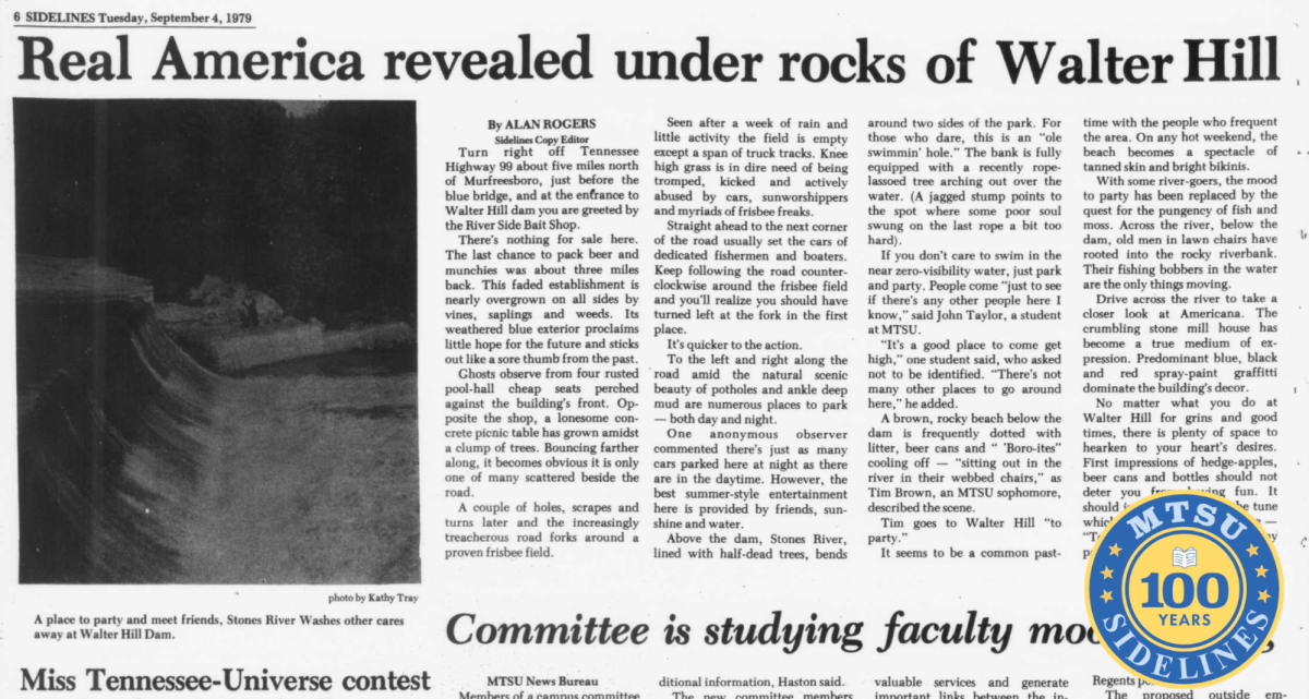 Sidelines, Sept. 4, 1979. 