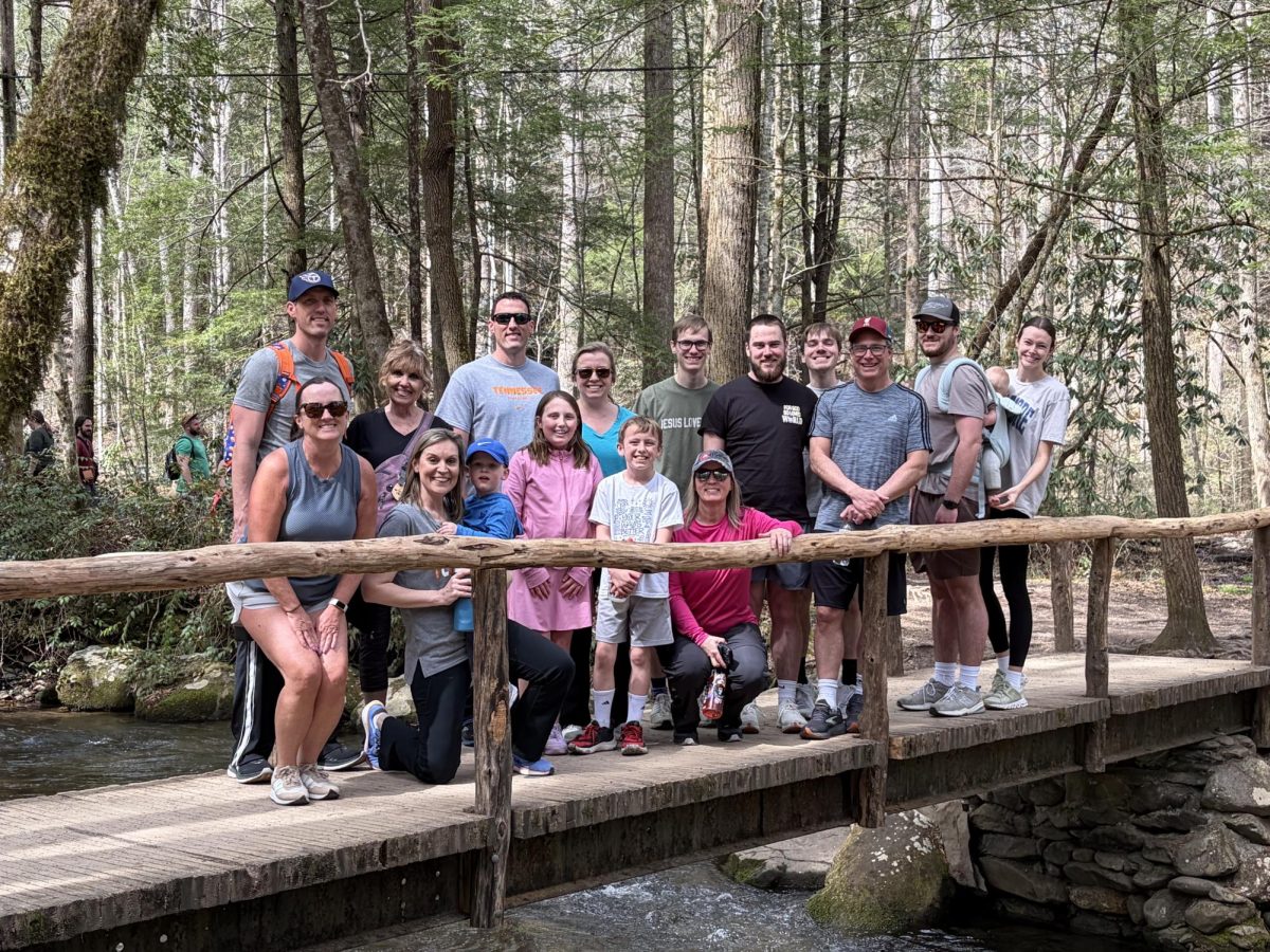The Jones family enjoying their vacation in Gatlinburg, Tennessee, in March 2026. 