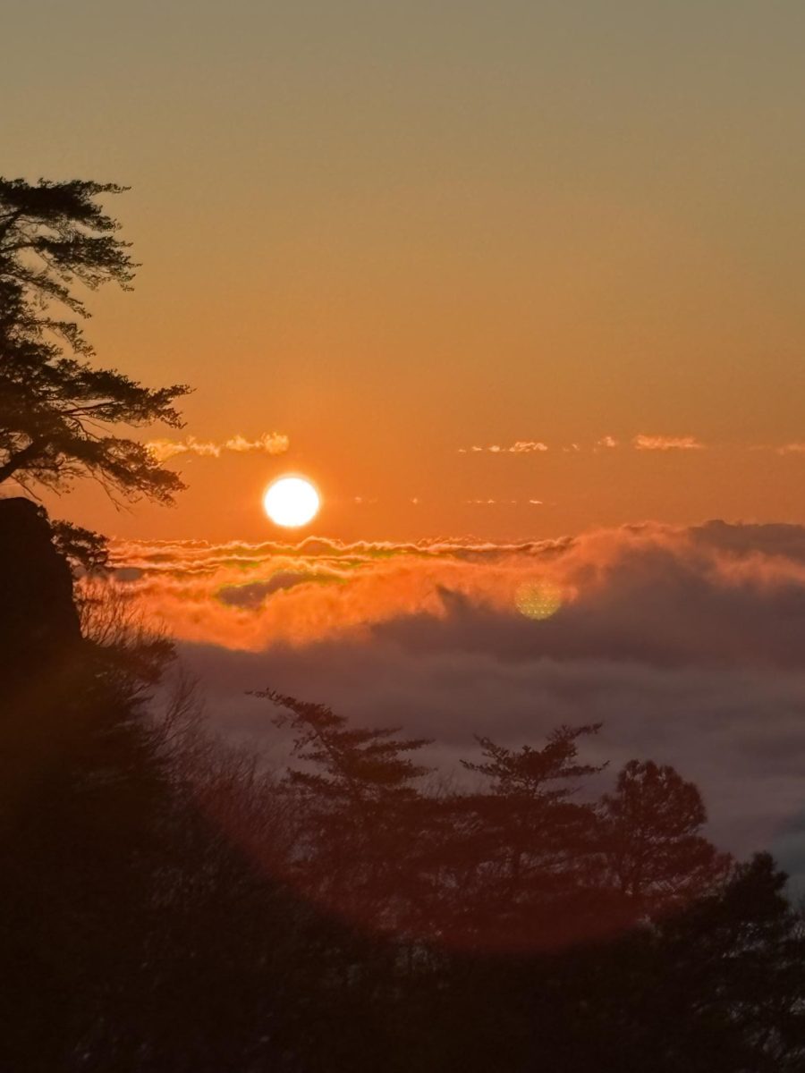 Sunrise at The Pinnacle Overlook in Middlesboro, Kentucky, on March 14, 2026.