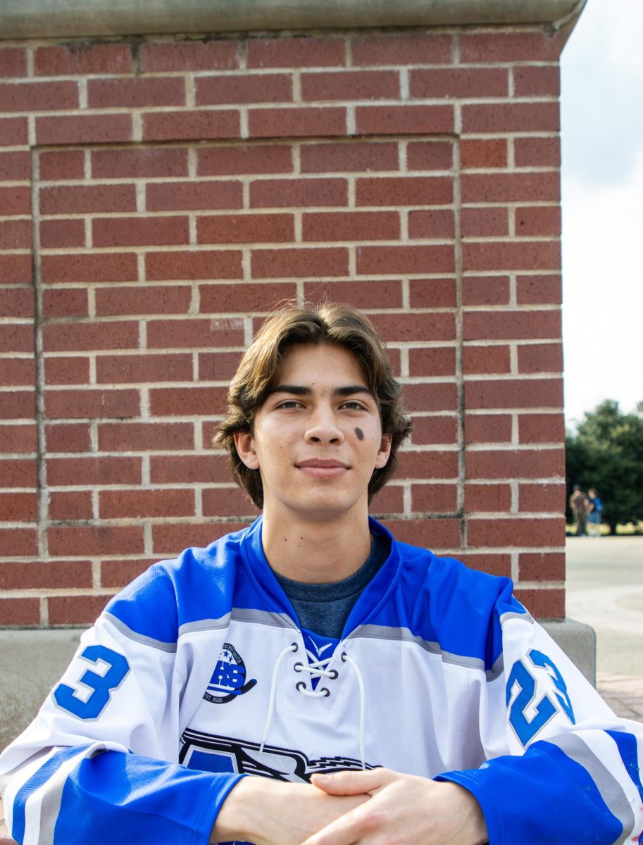 MTSU Club Hockey defenseman Jakob Placentia at MTSU on March. 4, 2026.