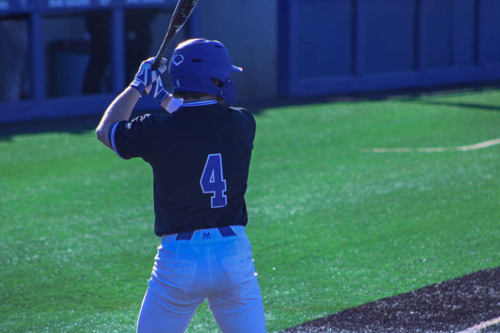 MTSU infielder Cooper Clapp up to bat against the Illinois State Redbirds at Reese Smith Jr Field on Friday, Feb.27, 2026.
