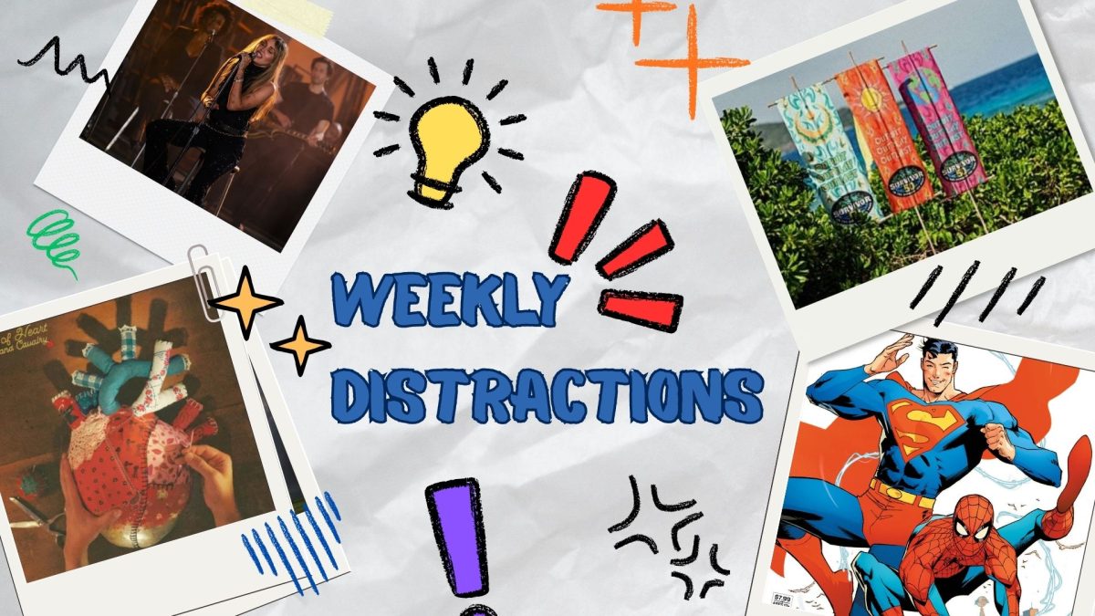 Weekly Distractions graphic 