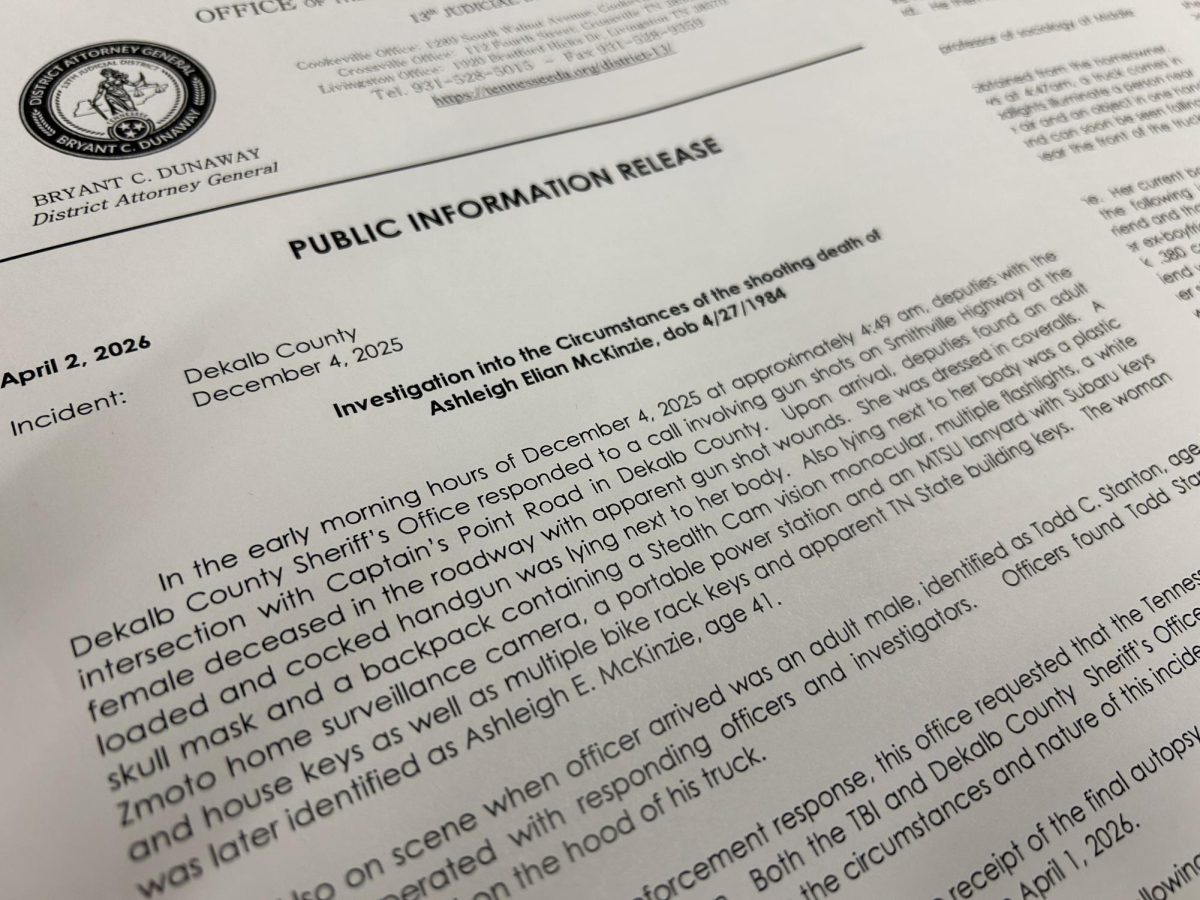 The Public Information Release containing the details of Ashleigh McKinzie's death.