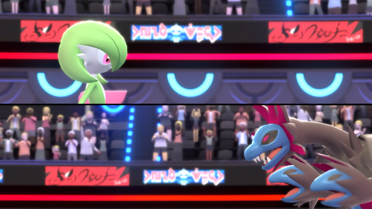  A screenshot from the new game "Pokémon Champions." 