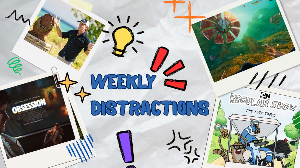 Weekly Distractions graphic 