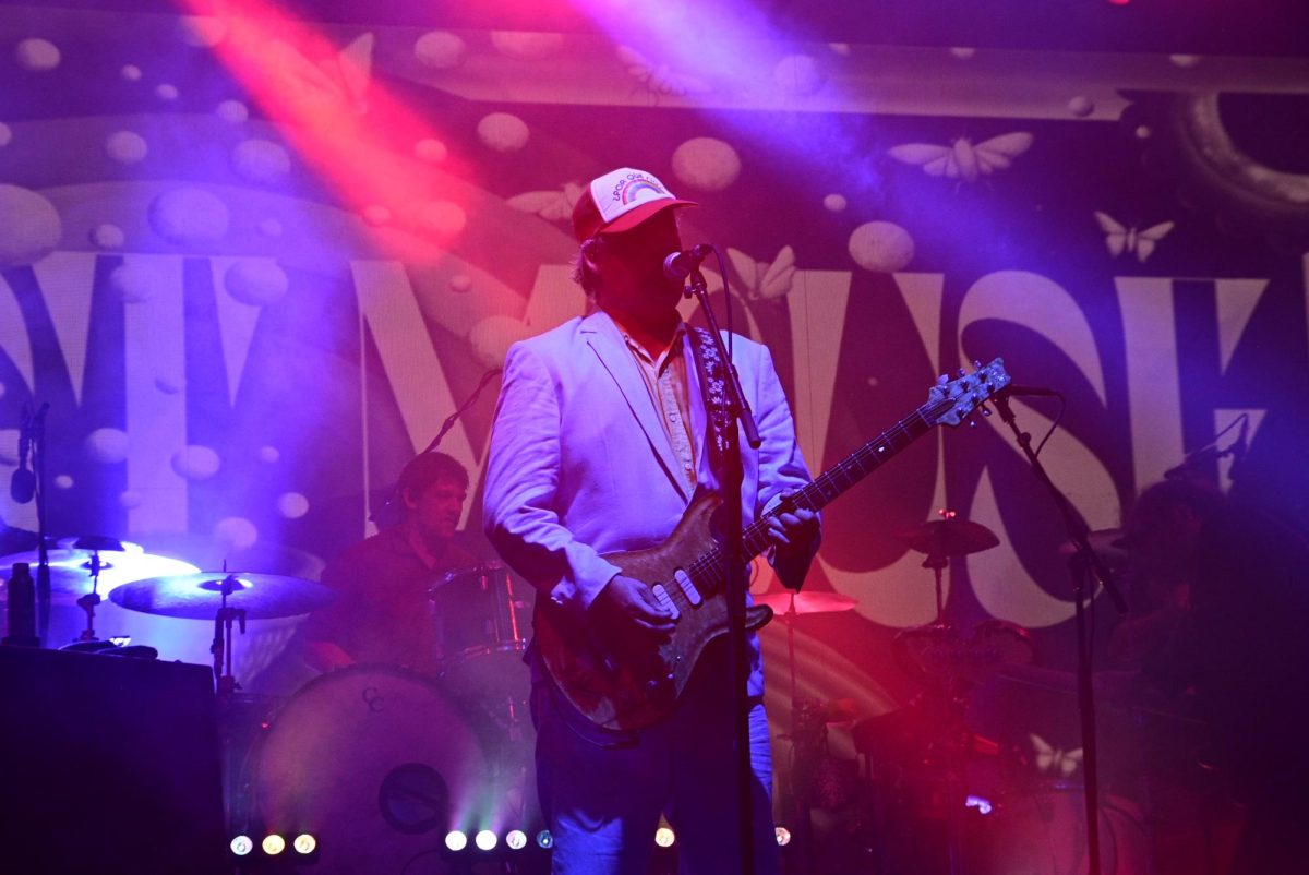 Issac Brock of Modest Mouse performing at This Tent during Bonnaroo Music & Arts Festival in Manchester Tenn. on June 14, 2026.