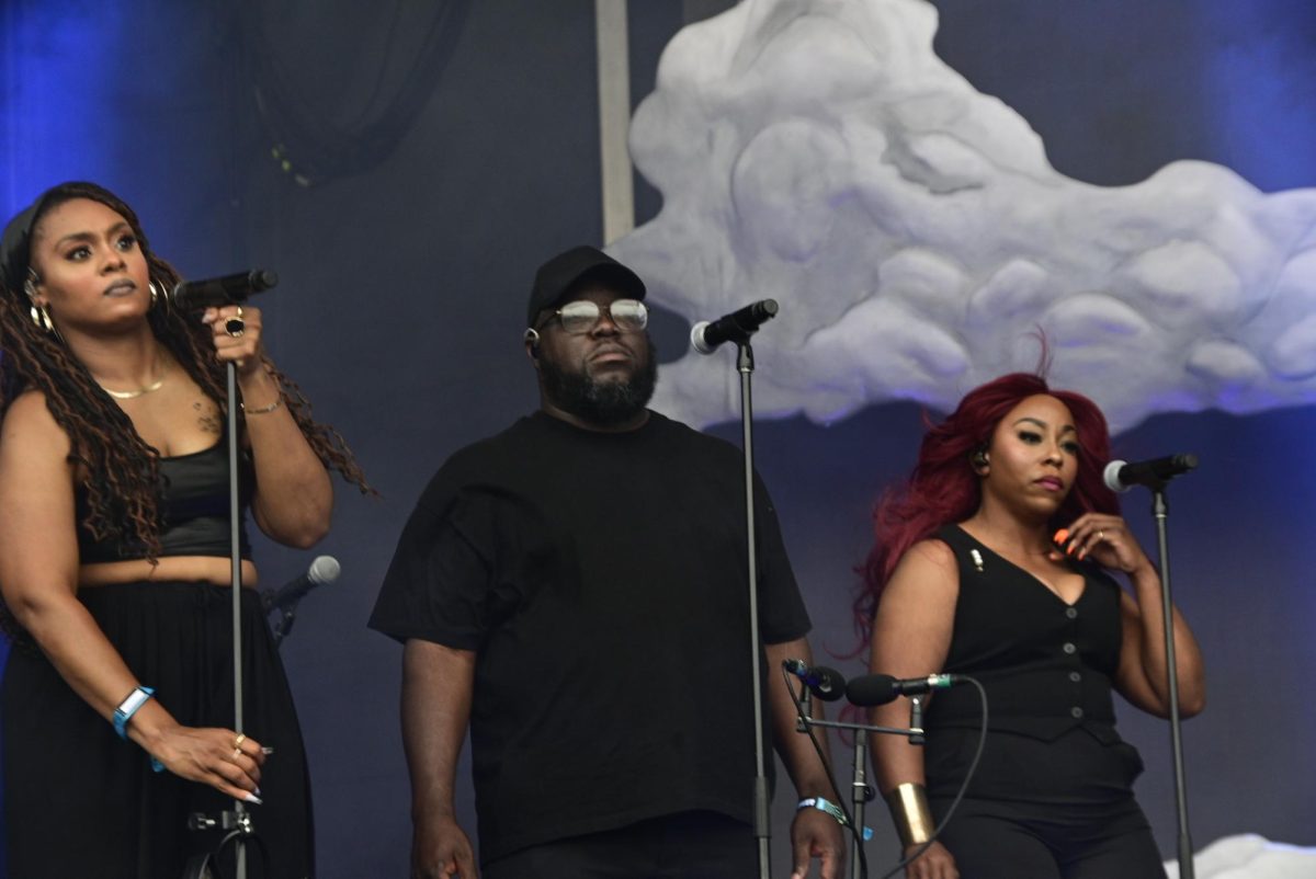 Alabama Shakes Backup singers perform at Bonnaroo Music & Arts Festival in Manchester Tenn. on June 13, 2026.