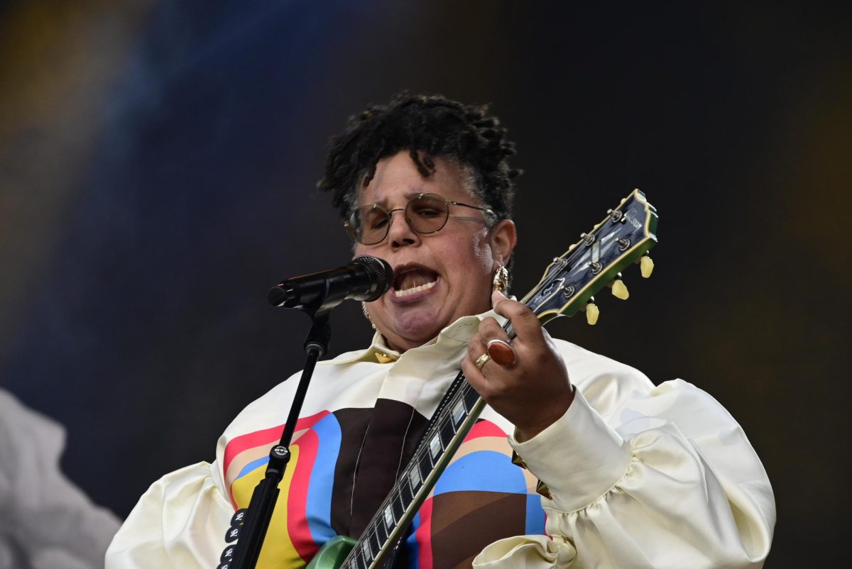 Brittany Howard of Alabama Shakes performs at the What Stage at Bonnaroo Music & Arts Festival on June 13, 2026.