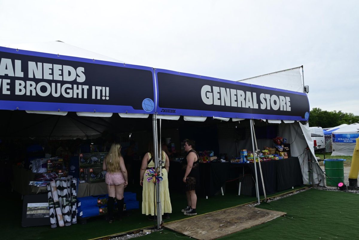 Mr. B’s Festival Needs General Store at Bonnaroo Music & Arts Festival in Manchester, Tennessee, on June 12, 2026.